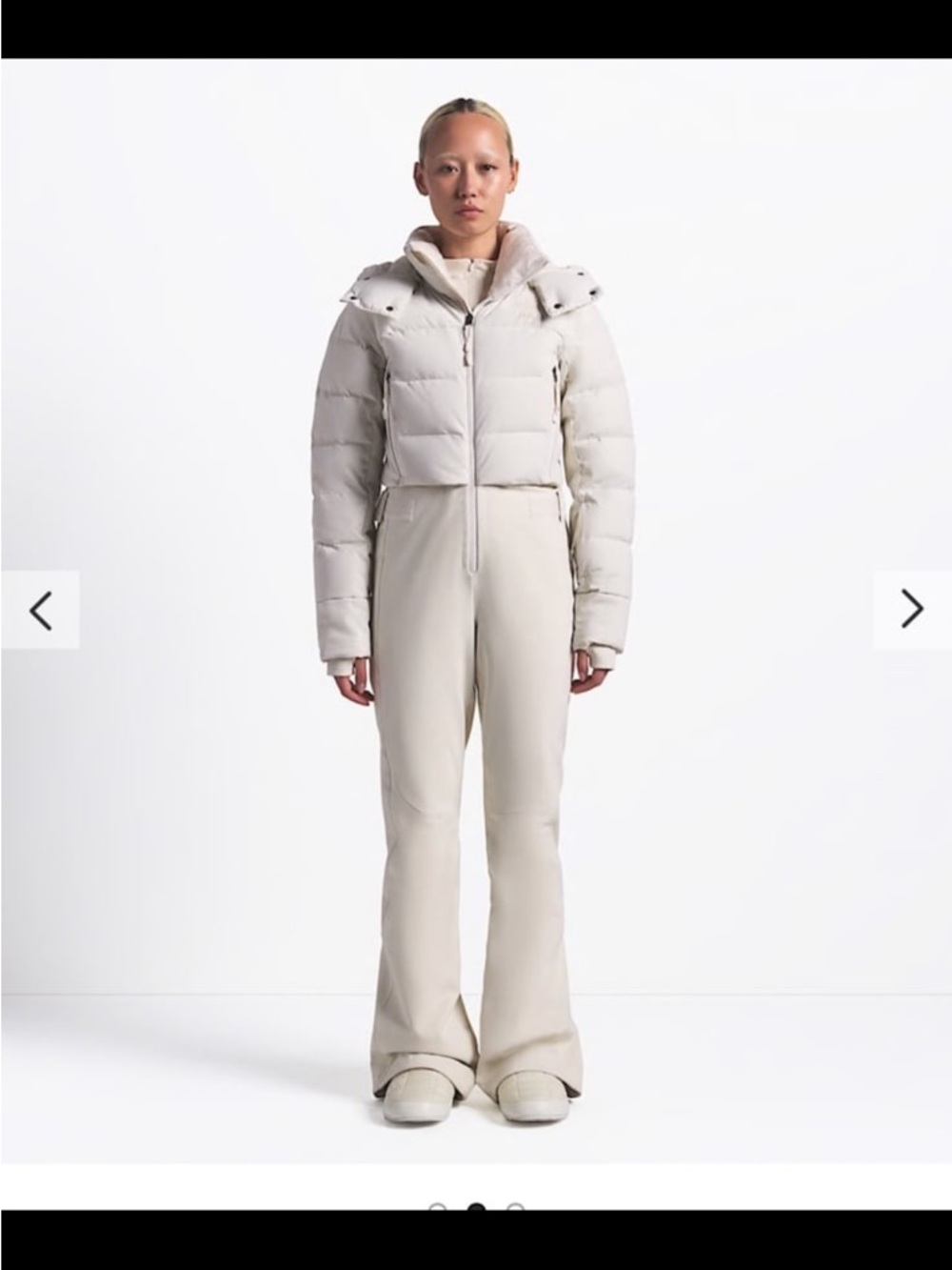 NWT The North Face X SKIMS Women's Off The Clock One Piece bone size small